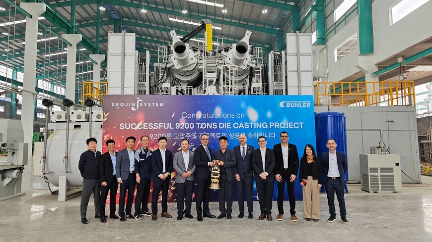 Bühler and Seojin install two Carat 920 megacasting solutions